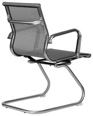 Кресло DOBRIN Офисное кресло для посетителей DOBRIN CODY MESH, серый арт. LMR-102N_CH-M_MSH-grey