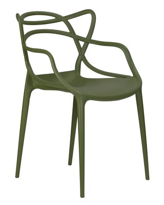Стул DOBRIN Стул обеденный DOBRIN MASTERS, зеленый хаки (G-17) арт. LMZL-PP601_P-G-17