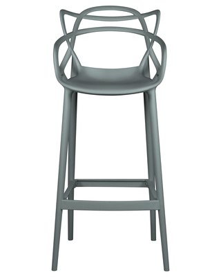 Стул барный DOBRIN Стул барный DOBRIN MASTERS BAR, тёмно-серый (GR-04) арт. LMZL-PP601C_P-GR-04