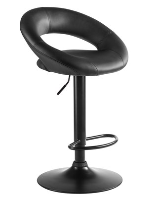 Стул барный DOBRIN Стул барный DOBRIN MIRA BLACK, чёрный арт. LM-5001_B-M_EL-black