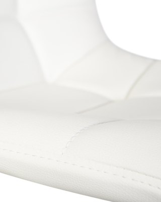 Стул барный DOBRIN Стул барный DOBRIN TAILOR WHITE, белый PU арт. LM-5017_W-M_EL-white