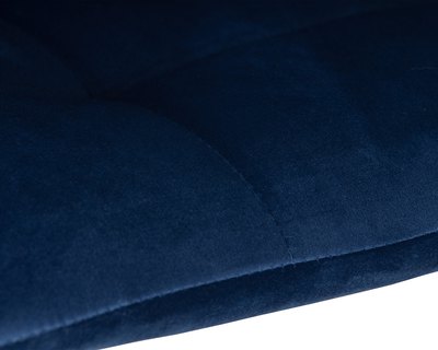 Стул барный DOBRIN Стул барный DOBRIN TAILOR WHITE, синий велюр (MJ9-117) арт. LM-5017_W-M_V-MJ9-117