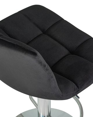 Стул барный DOBRIN Набор 2 шт Стул барный DOBRIN TAILOR, черный велюр (MJ9-101) арт. LM-5017-N_CH-M_V-MJ9-101