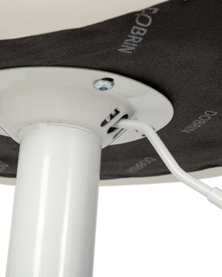 Стул барный DOBRIN Набор 2 шт Стул барный DOBRIN TAILOR WHITE, белый PU арт. LM-5017-N_W-M_EL-white