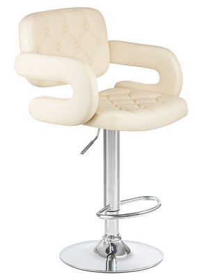 Стул барный DOBRIN Набор 2 шт Стул барный DOBRIN TIESTO, кремовый арт. LM-3460-N_CH-M_EL-cream