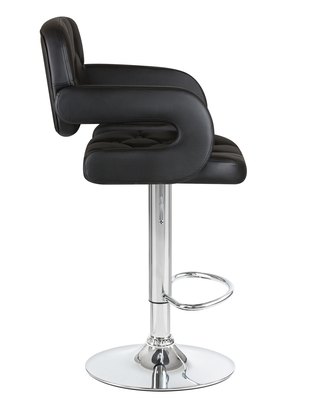 Стул барный DOBRIN Набор 2 шт Стул барный DOBRIN TIESTO, чёрный арт. LM-3460-N_CH-M_EL-black