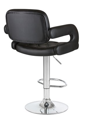 Стул барный DOBRIN Набор 2 шт Стул барный DOBRIN TIESTO, чёрный арт. LM-3460-N_CH-M_EL-black