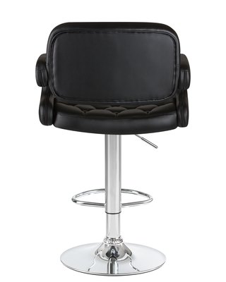 Стул барный DOBRIN Набор 2 шт Стул барный DOBRIN TIESTO, чёрный арт. LM-3460-N_CH-M_EL-black