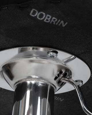 Стул барный DOBRIN Набор 2 шт Стул барный DOBRIN BARNY, черный велюр (MJ9-101) арт. LM-5022-N_CH-M_V-MJ9-101