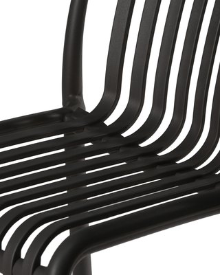 Стул полубарный DOBRIN Набор 4 шт Стул полубарный DOBRIN CHLOE, темно-серый арт. LMZL-PP777-1-N_P-GR-04