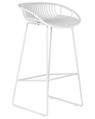 Стул барный DOBRIN Стул барный DOBRIN FRANK, белый арт. LMZL-PP775A_M_P-W-02