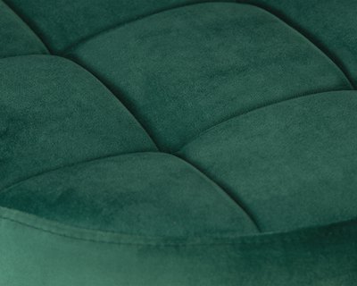 Стул барный DOBRIN Табурет барный DOBRIN BRUNO GOLD, зеленый велюр (MJ9-88) арт. LM-5008_G-M_V-MJ9-88