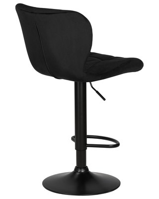 Стул барный DOBRIN Стул барный DOBRIN BARNY BLACK, черный велюр (MJ9-101) арт. LM-5022_B-M_V-MJ9-101
