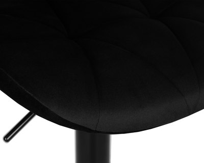 Стул барный DOBRIN Стул барный DOBRIN BARNY BLACK, черный велюр (MJ9-101) арт. LM-5022_B-M_V-MJ9-101