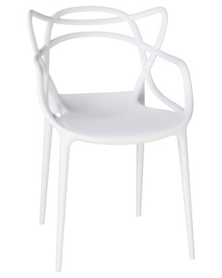 Стул DOBRIN Набор 4 шт Стул обеденный DOBRIN MASTERS, белый (W-02) арт. LMZL-PP601-N_P-W-02
