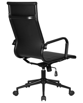 Кресло руководителя DOBRIN Офисное кресло для руководителей DOBRIN CLARK SIMPLE BLACK, чёрный арт. LMR-101B_B-M_EL-black