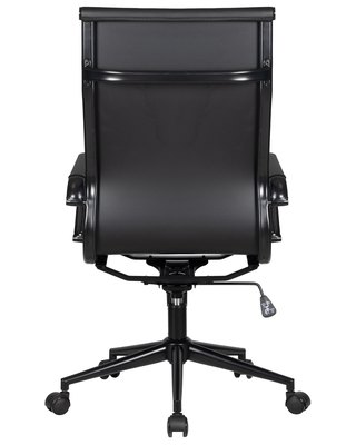 Кресло руководителя DOBRIN Офисное кресло для руководителей DOBRIN CLARK SIMPLE BLACK, чёрный арт. LMR-101B_B-M_EL-black