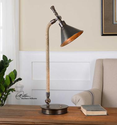 Абажур Uttermost Лампа настольная ДУВАЛЛ/DUVALL арт. ZN-397265