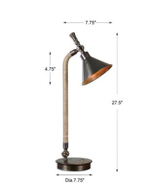 Абажур Uttermost Лампа настольная ДУВАЛЛ/DUVALL арт. ZN-397265