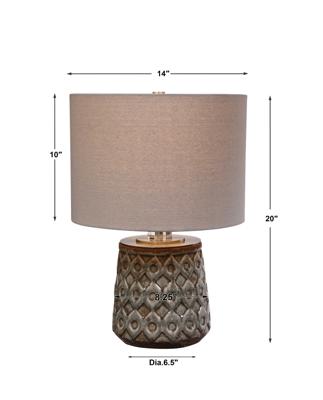 Абажур Uttermost Лампа настольная ЦЕТОНА/CETONA арт. ZN-171050