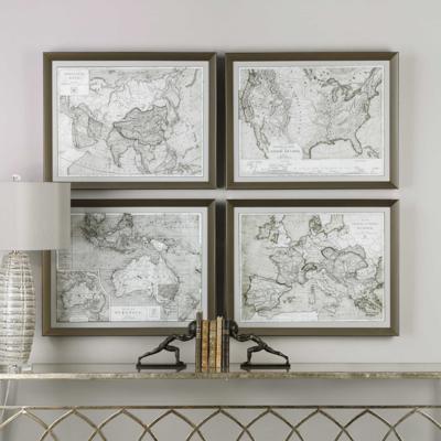 Абажур Uttermost Картины ВОРЛД МАПС/WORLD MAPS арт. ZN-171091