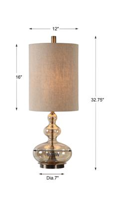 Абажур Uttermost Лампа настольная ФОРМОСО/FORMOSO арт. ZN-404293