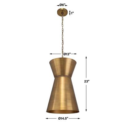 Абажур Uttermost Люстра КРОКЕР ПЕНДАНТ/Crocker, 1 Lt Pendant арт. ZN-410466
