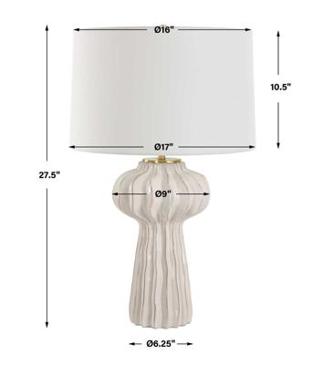 Абажур Uttermost Лампа настольная ВРЕНЛЕЙ/Wrenley арт. ZN-410476