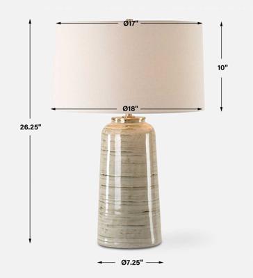 Абажур Uttermost Лампа настольная СТРАТА/Strata арт. ZN-410482