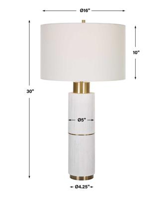 Абажур Uttermost Лампа настольная РУСЕ/Ruse арт. ZN-410493