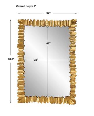 Абажур Uttermost Зеркало ЛЕВ/Lev арт. ZN-410500