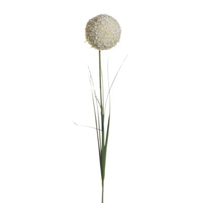 Цветок Garda Decor 8J-13RS0012 Алиум малый кремовый  78см (36) арт. 8J-13RS0012