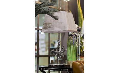 Лампа Garda Decor K2BT-1004 Лампа настольная Серебряный коралл (Silver coral) 70*46*86см арт. K2BT-1004