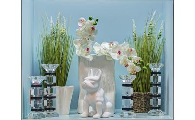 Подсвечник Garda Decor X150645 Подсвечник "хрустальный" 6*6*25,5 арт. X150645
