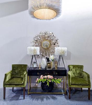 Зеркало Garda Decor 19-OA-5702 Зеркало диам.100, центр.диам.25см арт. 19-OA-5702