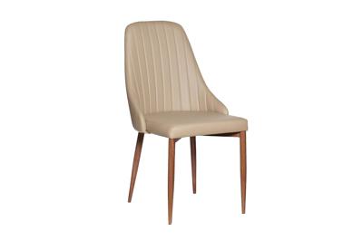 Мебель Garda Decor 30C-905 Стул экокожа бежевая 44*58*90см (2) арт. 30C-905