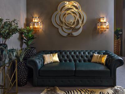 Кашпо Garda Decor ZS-C785BL-34 Кашпо 36*36*86см цвет жемчужно-черный арт. ZS-C785BL-34