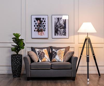Кашпо Garda Decor ZS-C785BL-34 Кашпо 36*36*86см цвет жемчужно-черный арт. ZS-C785BL-34