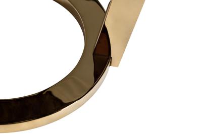 Стол журнальный Garda Decor 33FS-ET20C05-PG Стол журнальный Темный Император (Dark Emperador)  d55х57,2 см арт. 33FS-ET20C05-PG
