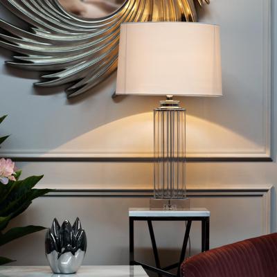 Лампа Garda Decor 22-87529 Лампа настольная плафон белый Д40,5 В73 арт. 22-87529