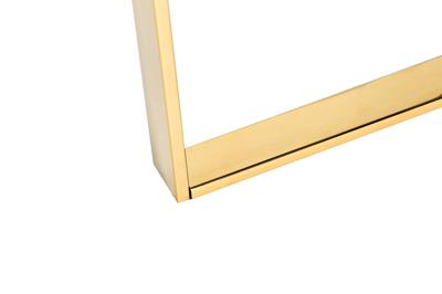 Стол журнальный Garda Decor 47ED-ET031GOLD	Стол журнальный прозр.стекло/золото d.50*55см арт. 47ED-ET031GOLD