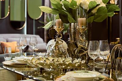 Подсвечник Garda Decor 2K166208G Подсвечник золото 16х16х61 арт. 2K166208G