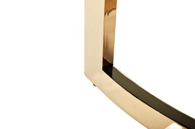 Стол журнальный Garda Decor 47ED-ET062GOLD Стол журнальный темн.стекло/золото d60*55см арт. 47ED-ET062GOLD