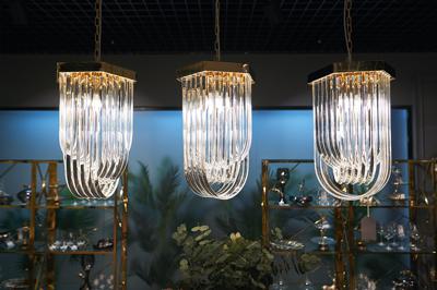 Потолочный светильник Garda Decor 62GDM-8056-320 Люстра Марино (Marino) S d32см h50см арт. 62GDM-8056-320