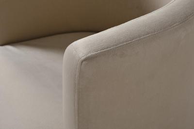 Стул Garda Decor 76AR-612GOLD-CR Стул велюр св.бежевый/матовое золото 58*59*78см арт. 76AR-612GOLD-CR