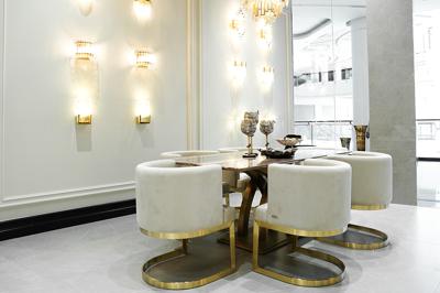 Стул Garda Decor 76AR-612GOLD-CR Стул велюр св.бежевый/матовое золото 58*59*78см арт. 76AR-612GOLD-CR