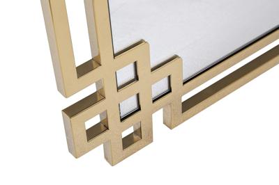 Зеркало Garda Decor KFE1270 Зеркало в металлич.раме цвет золото 71*102см арт. KFE1270