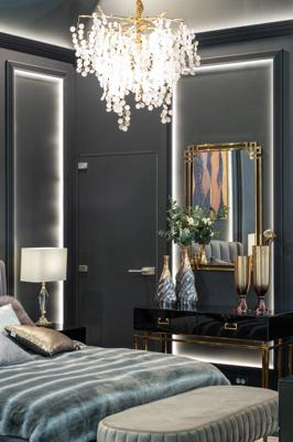 Зеркало Garda Decor KFE1270 Зеркало в металлич.раме цвет золото 71*102см арт. KFE1270