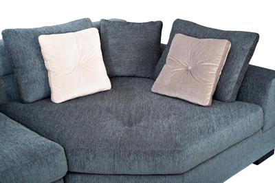 Диван Garda Decor Комплект мебели №4 диван Лацио(Lazio), угол трапеция правый арт. ZN-394386
