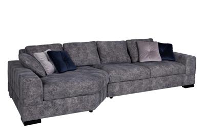 Диван Garda Decor Комплект мебели №8 диван Лацио(Lazio), угол трапеция левый арт. ZN-314446